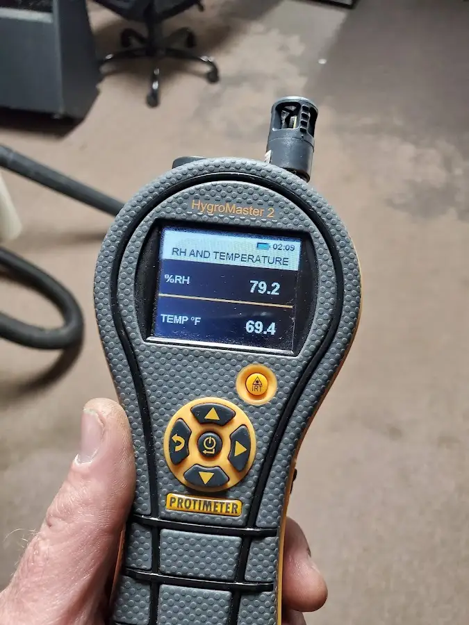 Moisture meter humidity assessment for Mold Remediation & Removal in New Port Richey